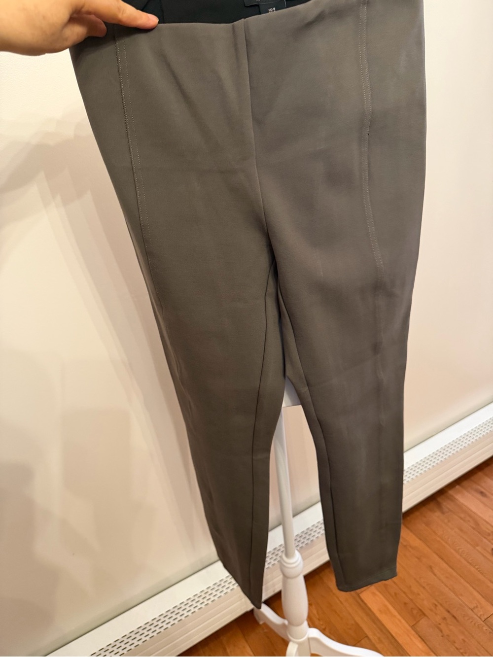 NWT Rachel Zoe Taupe Tummy Control Slimming Pants Size 8 - Picture 13 of 17